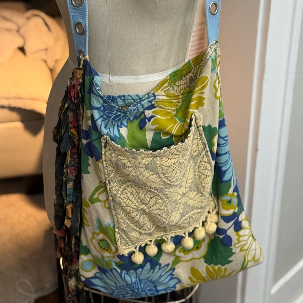 Estelline Floral Multicolor Women's Bag One of a kind